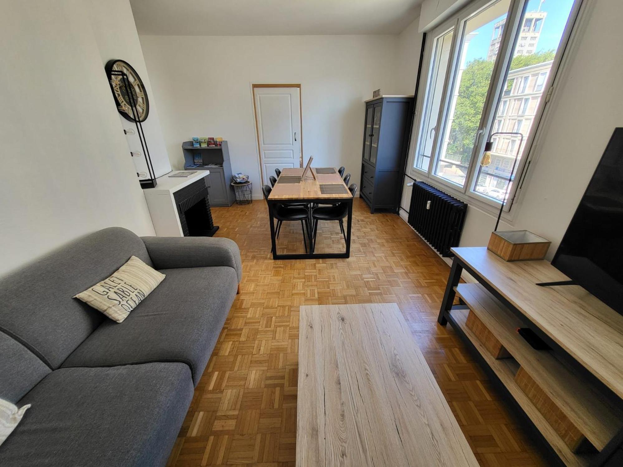 Appartement…Lh Center / 6 Pers. Parking Prive لو هافر المظهر الخارجي الصورة